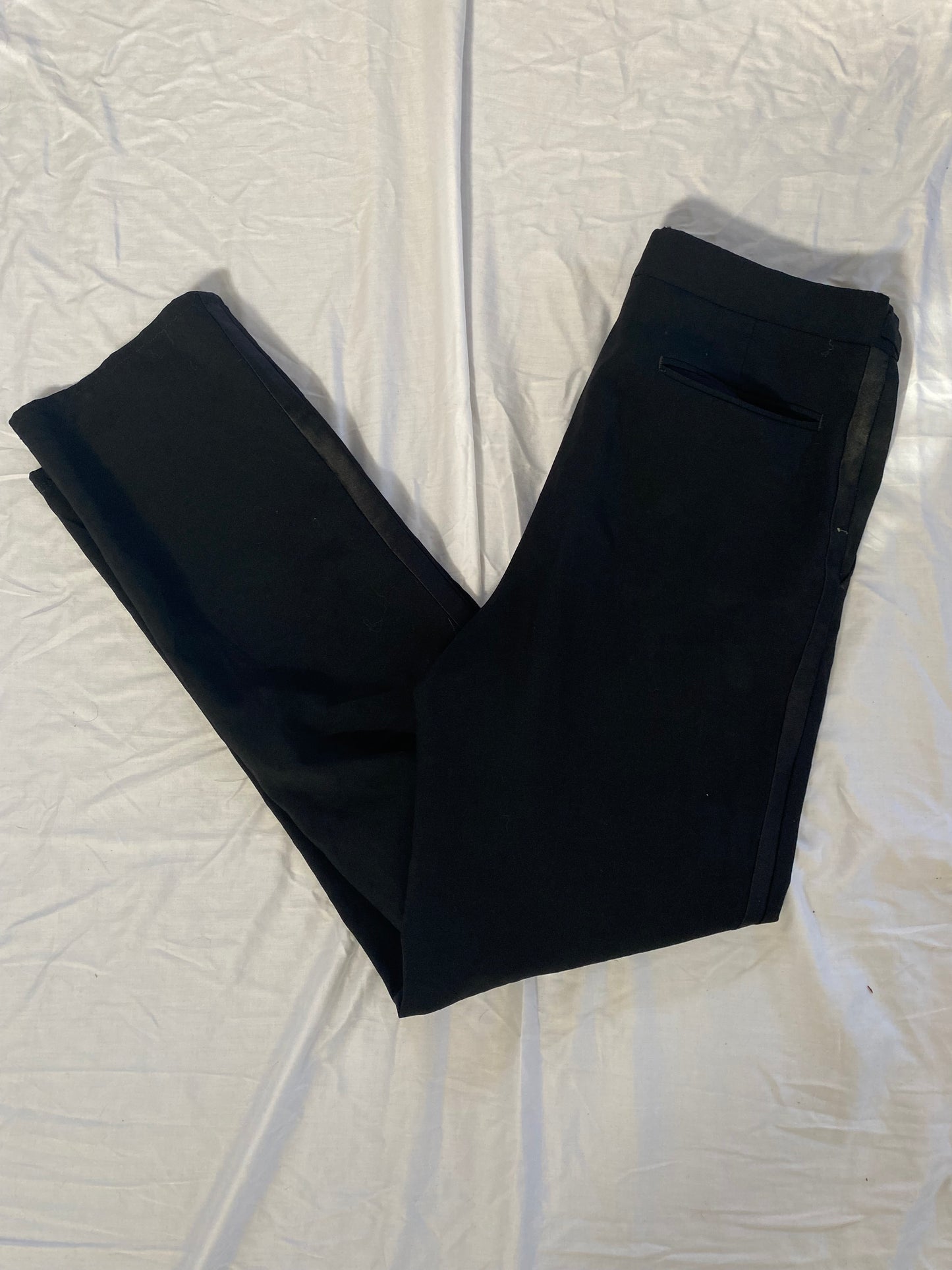 Adjustable Black Dress Pants