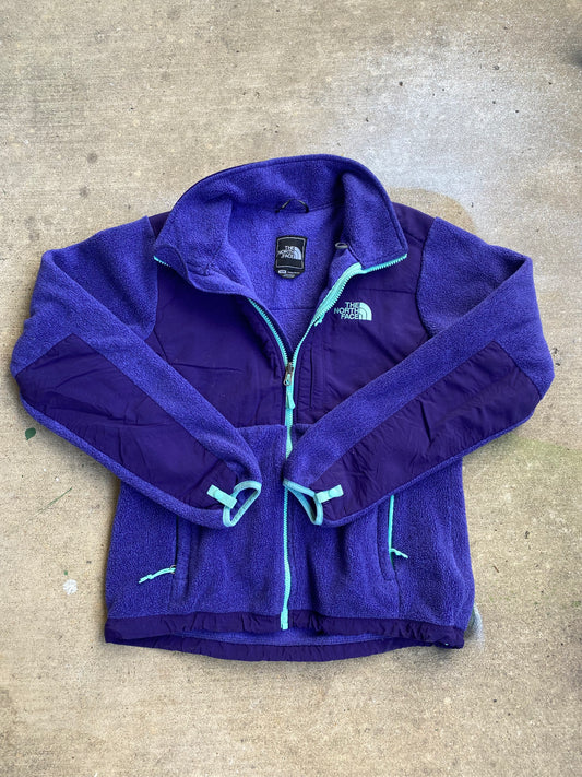 The North Face Purple and Teal Denali Fleece