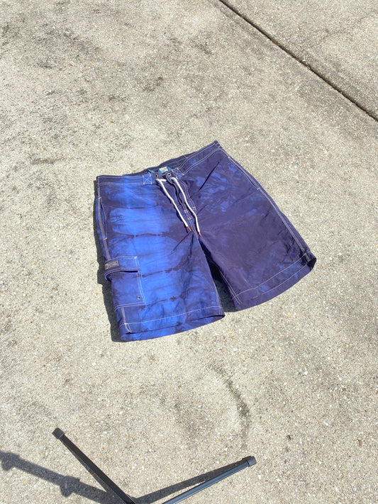 Ice Dyed Polo Ralph Lauren Swim Suit - Brimm Archive Wardrobe Research