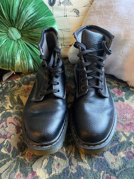 Dr Marten Roseland Black Boots Size 8
