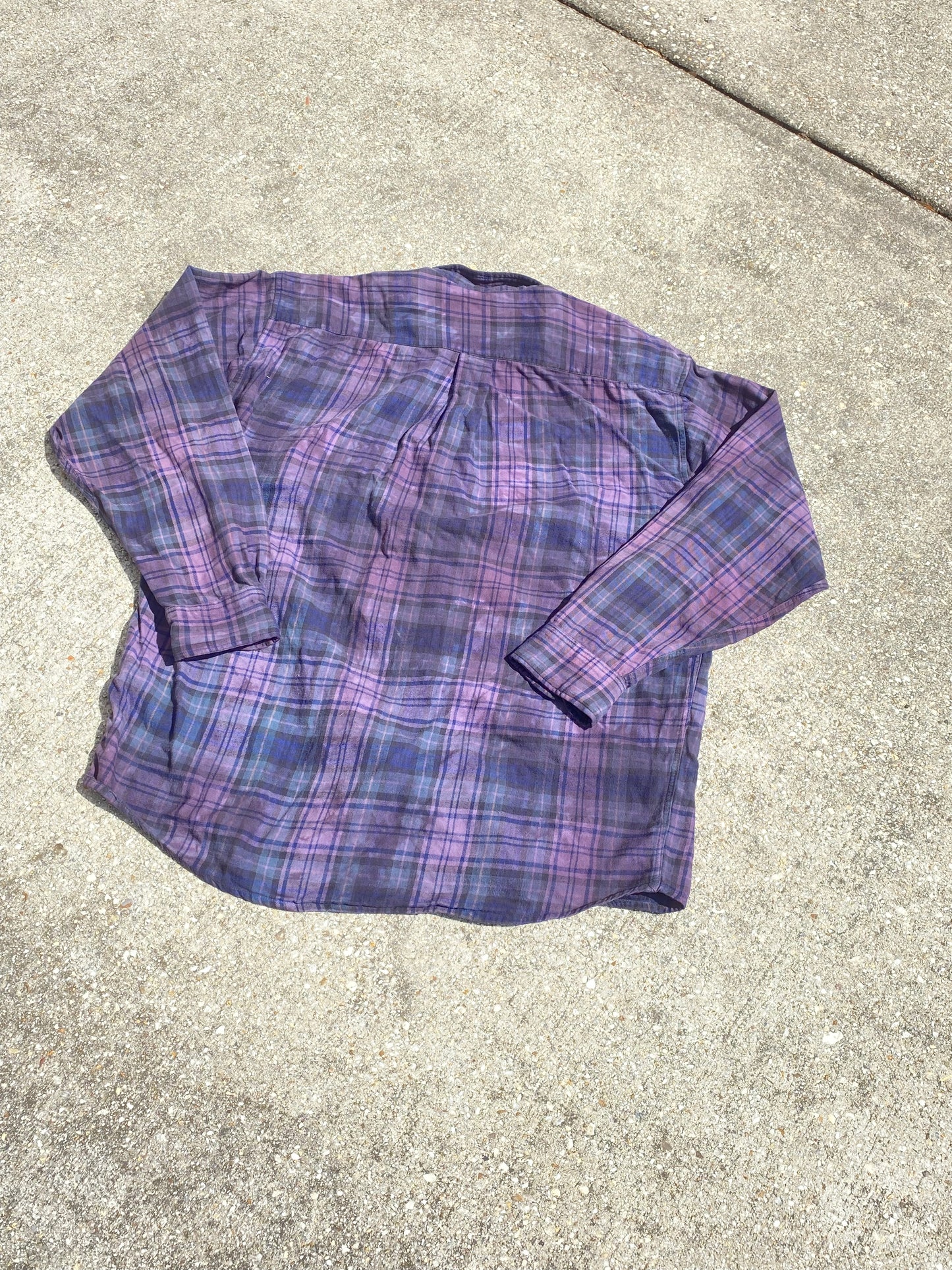 American Eagle Chi Dyed Flannel - Brimm Archive Wardrobe Research