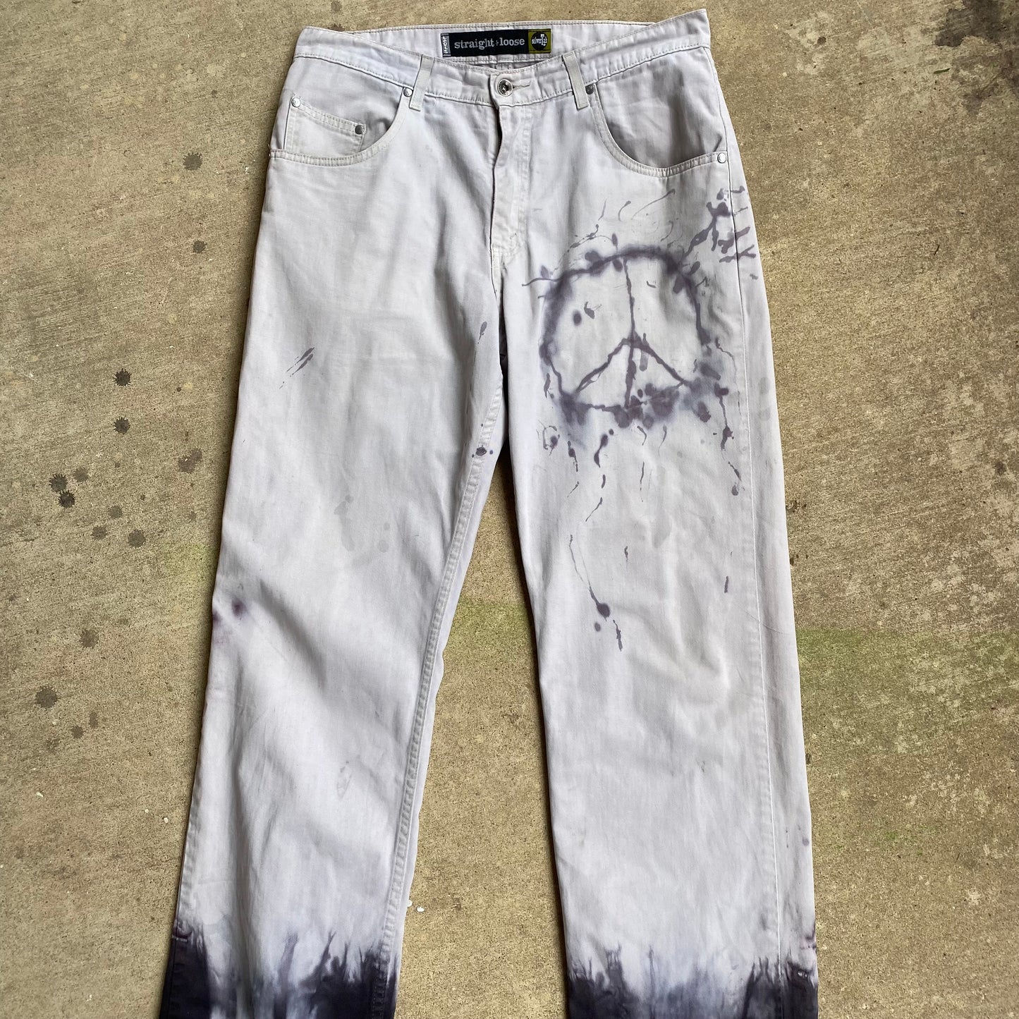 Levi’s Silver Tab Peace and Tranquility Dyed Pants