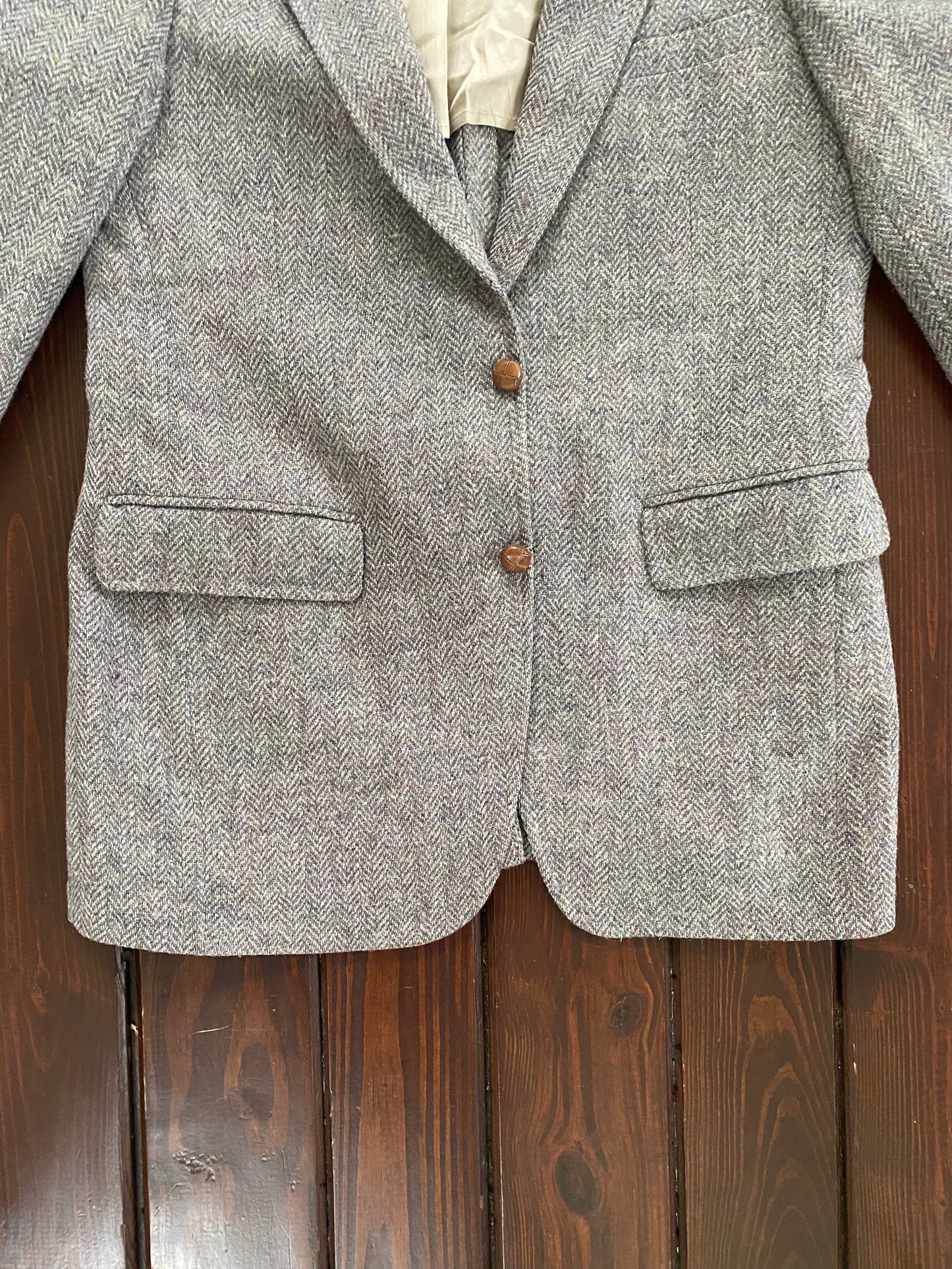 Asher Brown Wool Suit Jacket - Brimm Archive Wardrobe Research
