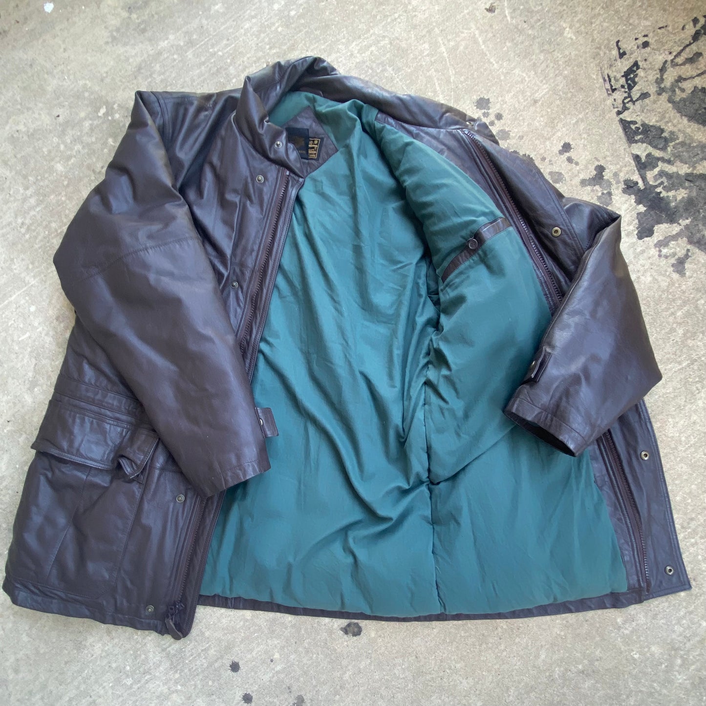 Eddie Bauer Brown Leather Jacket