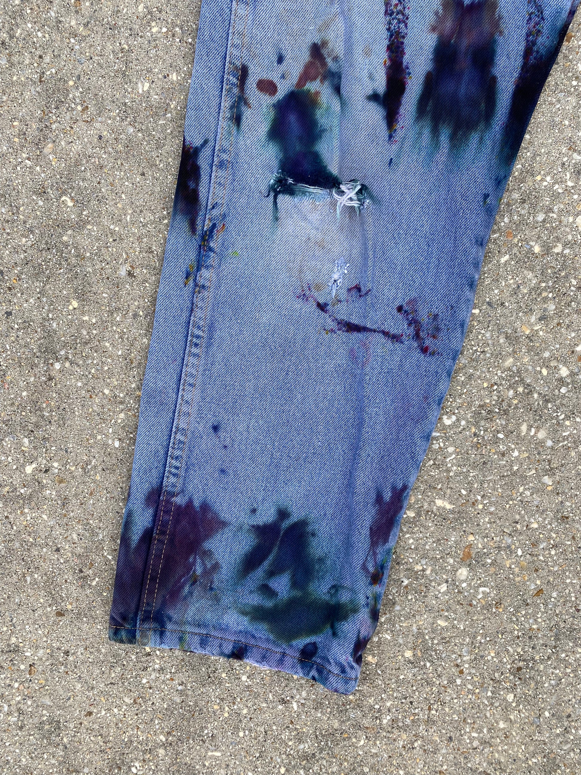Samish Camo Rustler Jeans - Brimm Archive Wardrobe Research