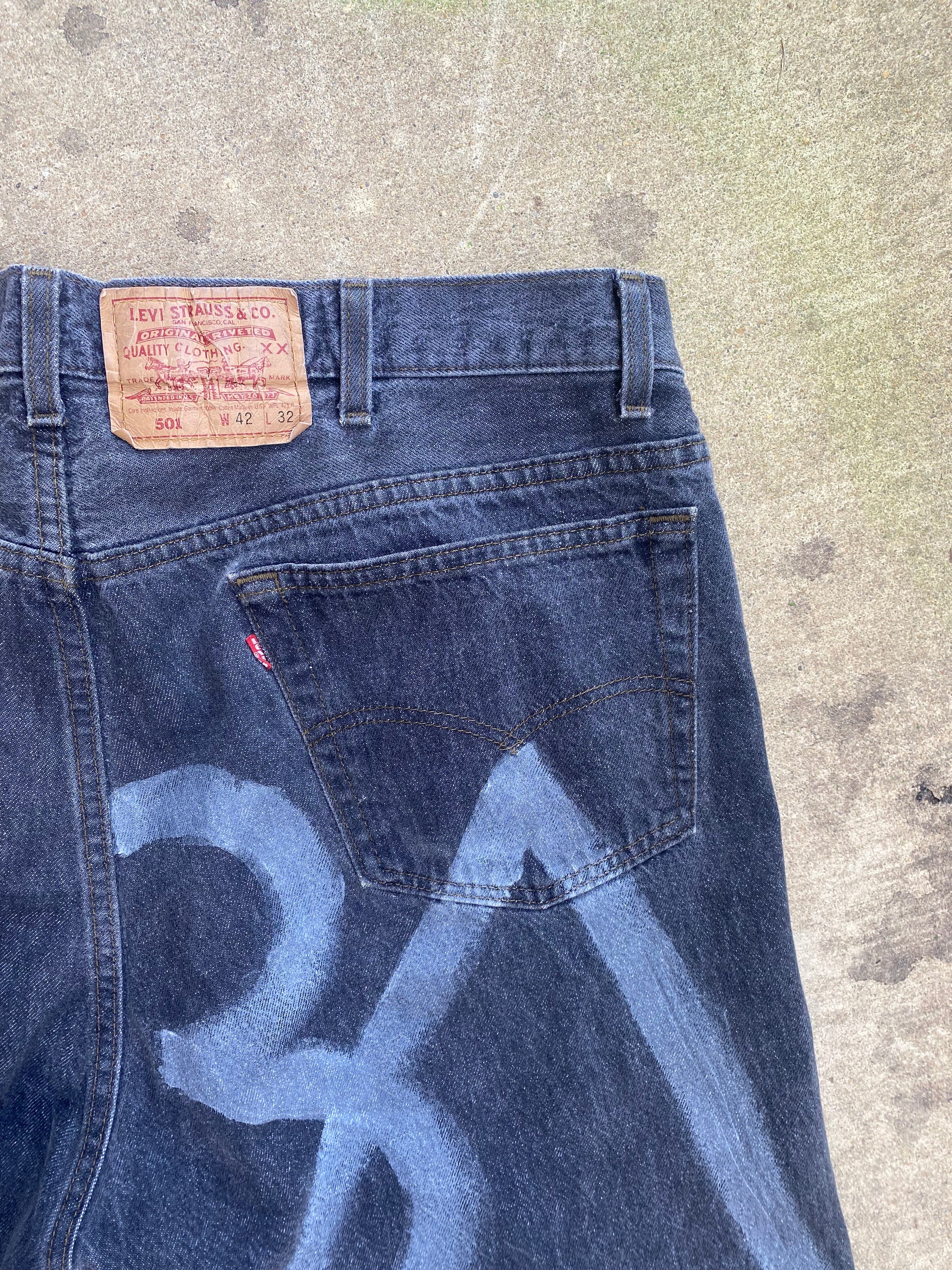 BAWR Levi’s 501xx Black Yin Jeans - Brimm Archive Wardrobe Research