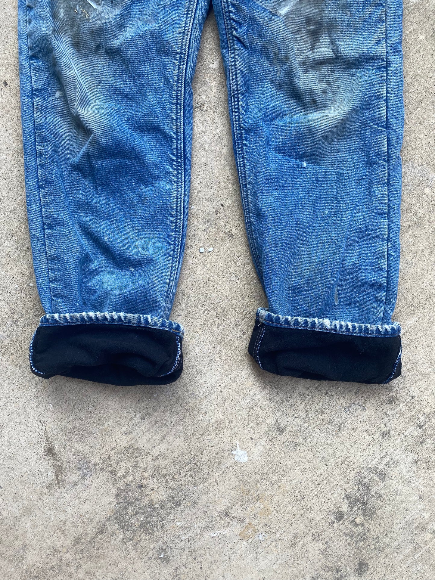 Blanket Lined Carhartt Jeans - Brimm Archive Wardrobe Research