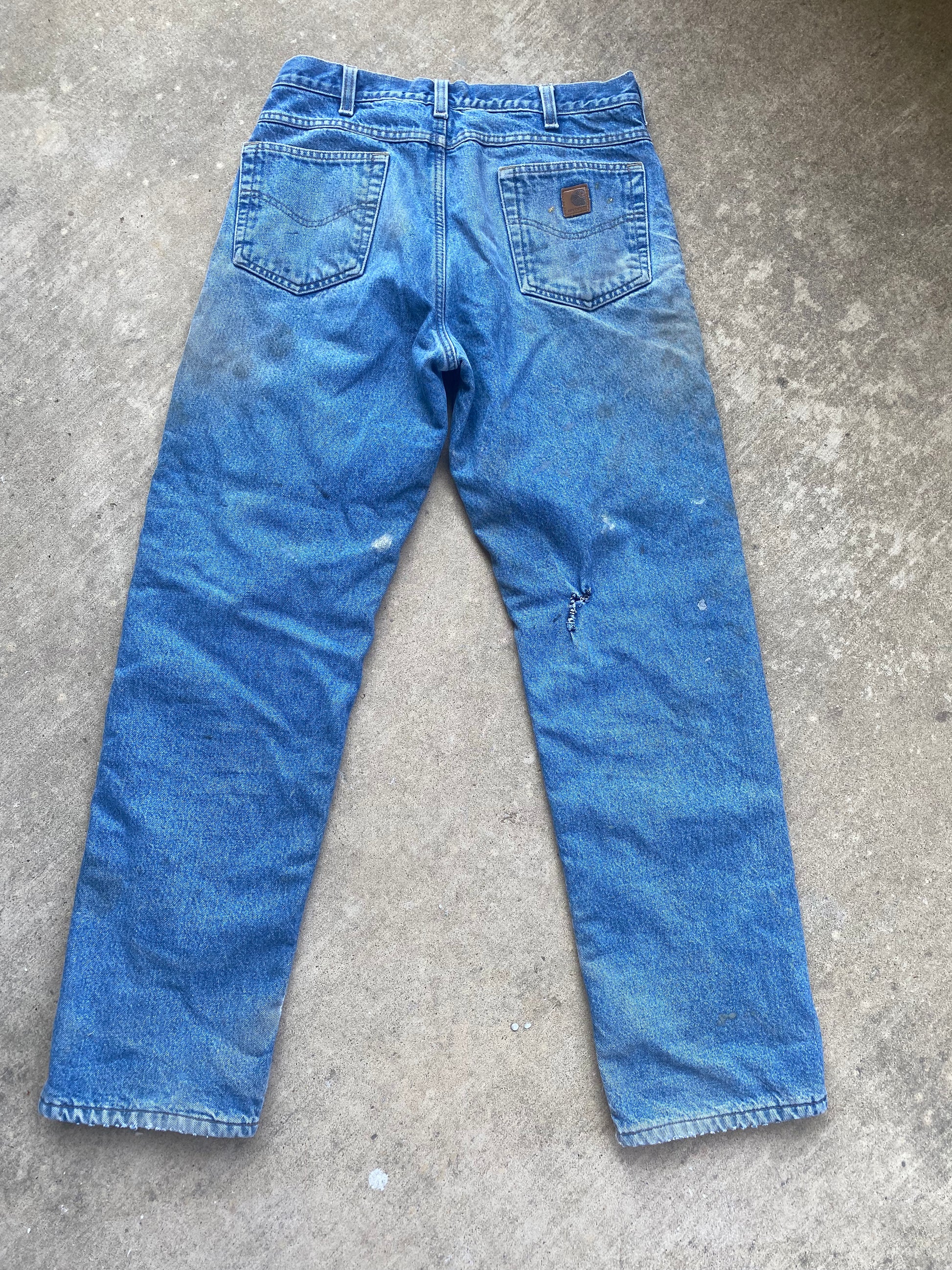 Blanket Lined Carhartt Jeans - Brimm Archive Wardrobe Research