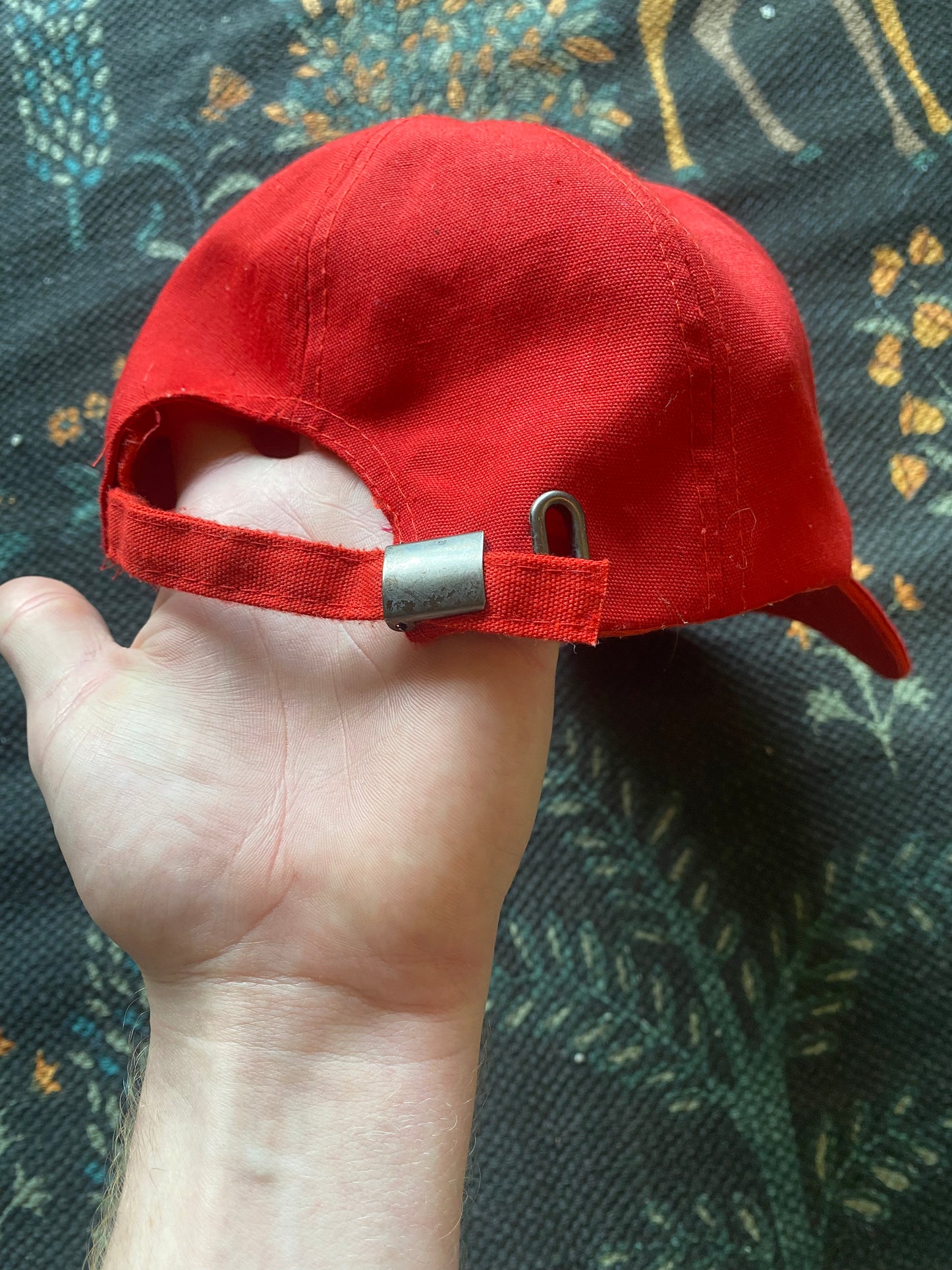 Red Longbrimmed Hat - Brimm Archive Wardrobe Research